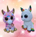2 Grote Ty Beanie Boo Unicorn - Eenhoorn, Kinderen en Baby's, Speelgoed | Knuffels en Pluche, Ophalen of Verzenden, Zo goed als nieuw
