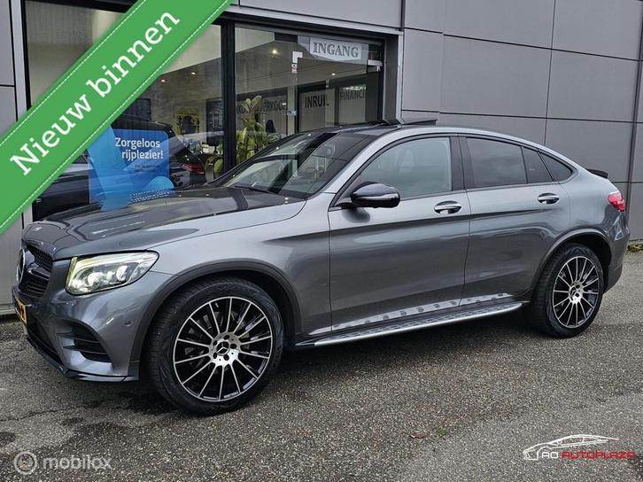 Mercedes GLC-klasse Coupé 250 4MATIC AMG Line Panorama/Burm, Auto's, Mercedes-Benz, Bedrijf, Te koop, GLC Coupé, 360° camera, 4x4