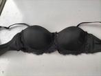 Zwarte strapless BH Zeeman 75A,nieuw, Kleding | Dames, Ophalen of Verzenden, Zwart, BH