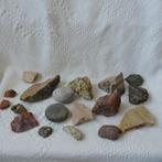 Ruwe stenen w.o. mookaiet jaspin, Antiek en Kunst, Curiosa en Brocante, Ophalen of Verzenden