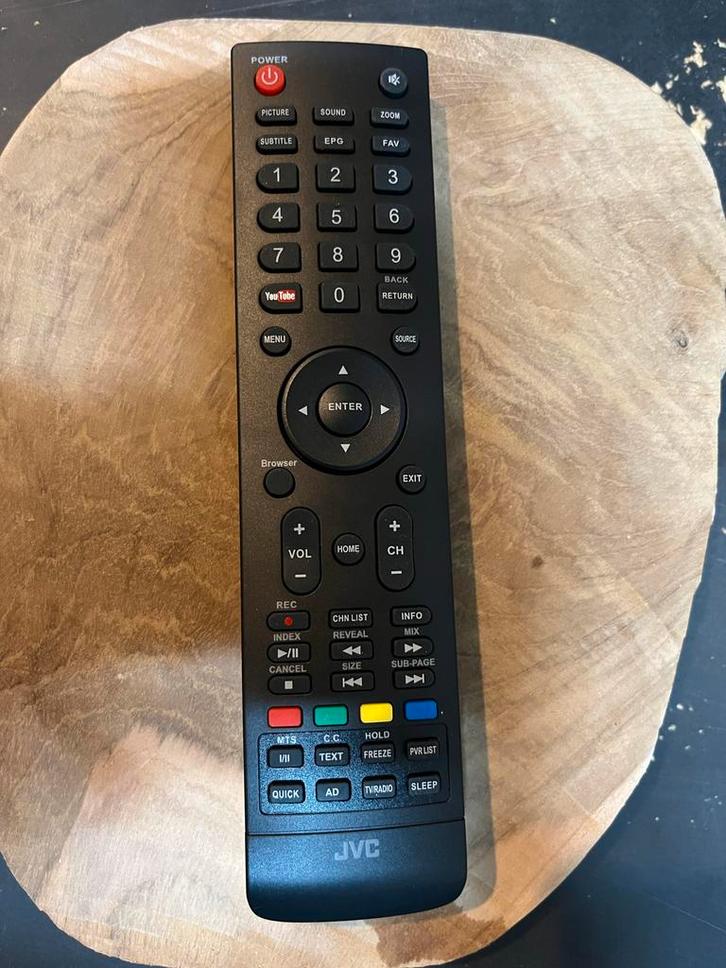 JVC Afstandsbediening - Perfecte Vervanging!, Audio, Tv en Foto, Afstandsbedieningen, Gebruikt, Origineel, Tv, Ophalen of Verzenden