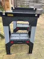 Stanley Fatmax in hoogte verstelbare schragen, Ophalen, Gebruikt, 70 tot 120 cm, Inklapbaar