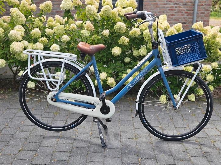 Gazelle Miss Grace Blauw 28 inch Damesfiets, Fietsen en Brommers, Fietsen | Dames | Damesfietsen, Gebruikt, Gazelle, Versnellingen