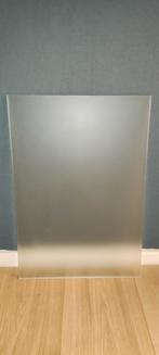 Glasplaat satijn 483 x 335 x 6 mm 4 stuks, Doe-het-zelf en Verbouw, Glas en Ramen, Ophalen, Nieuw, Minder dan 80 cm, Glasplaat