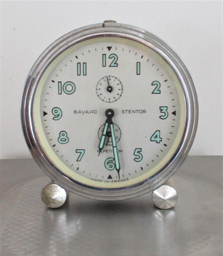 Bayard Stentor wekker, Antiek en Kunst, Antiek | Klokken, Ophalen of Verzenden