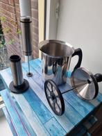 Philips koffiezetter, Bodum koffiemolen en 2 melkopschuimers, Ophalen, Zo goed als nieuw