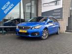 Peugeot 308 SW 1.2 *130PK*AUTOM.*ECC*CRUISE*CAM*, Stof, Gebruikt, 1199 cc, Blauw