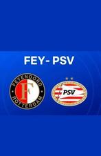 2 Tickets feyenoord psv, Tickets en Kaartjes, Twee personen