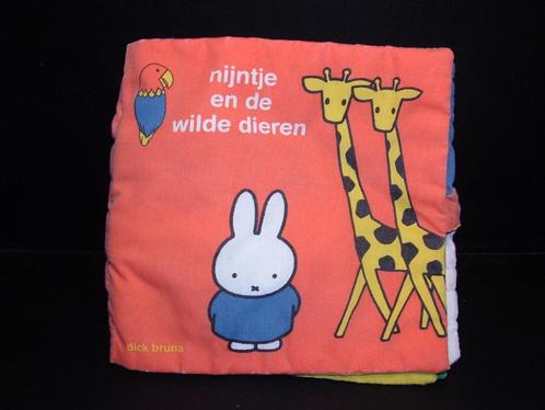 MERCIS DICK BRUNA NIJNTJE KNUFFELBOEKJE NIJNTJE EN DE WILDE, Kinderen en Baby's, Speelgoed | Knuffels en Pluche, Nieuw, Konijn
