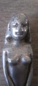 Zeldzaam mes met vrouwenfiguur, Antiek en Kunst, Ophalen of Verzenden