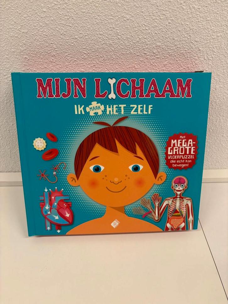 Interactief puzzelboek: Mijn lichaam, ik maak het zelf, Boeken, Kinderboeken | Jeugd | onder 10 jaar, Non-fictie, Ophalen