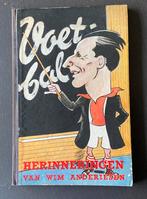 Vintage Voetbalboek 1944: Wim Anderiesen Herinneringen, Boeken, Ophalen of Verzenden, Gelezen, Balsport