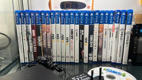 PS4 spellen oa , Tomb Raider, Spiderman, Sims 4, Black-ops 3, Spelcomputers en Games, Games | Sony PlayStation 4, Gebruikt, 1 speler