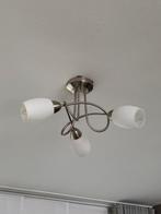 3 plafondlampen. Per stuk of samen te koop, Ophalen, Glas, Minder dan 50 cm