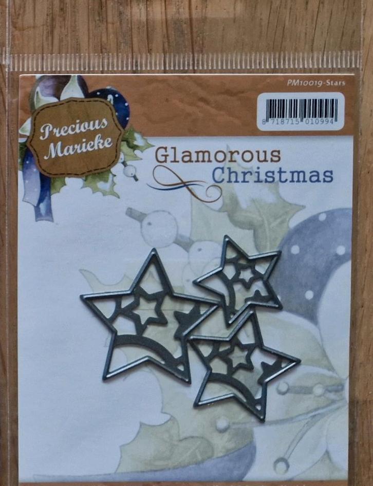 Precious Marieke Glamorous Christmas - Stars
PM10019, Hobby en Vrije tijd, Kaarten | Zelf maken, Nieuw, Pons of Mal, Kerst, Ophalen of Verzenden