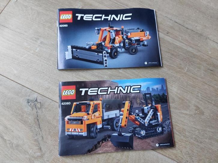 Lego Technic 42060 Roadwork Crew /  Wegwerkzaamheden, Kinderen en Baby's, Speelgoed | Duplo en Lego, Zo goed als nieuw, Lego, Complete set