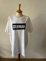 Zeeman shirt tshirt wit witte M, Kleding | Heren, T-shirts, Verzenden, Gedragen, Maat 48/50 (M), Wit