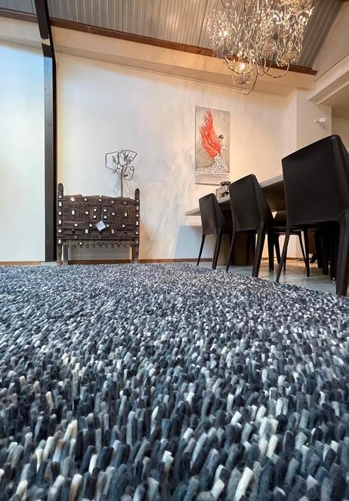 Brink en Campman Rocks tapijt 200 x 300, Huis en Inrichting, Stoffering | Tapijten en Kleden, Rechthoekig, Wit, Grijs, Blauw, Ophalen