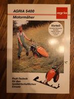 Tractor folder Agria 5400 motormäher, Ophalen of Verzenden, Zo goed als nieuw