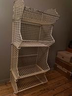 Brocante rek manden, Antiek en Kunst, Ophalen of Verzenden