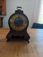 Antieke NL tafelklok Warmink Wuba, Ophalen of Verzenden