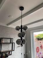 Hanglampen Lucide Tygo zwart 2 stuks, Gebruikt, 50 tot 75 cm, Ophalen of Verzenden, Metaal