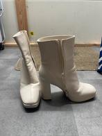 Witte hakken maat 41, Kleding | Dames, Schoenen, Wit, Ophalen of Verzenden, Zo goed als nieuw, Schoenen met hoge hakken