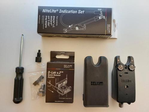 delkim ev-d + hardcover +d-lok, Watersport en Boten, Hengelsport | Algemeen, Zo goed als nieuw, Ophalen of Verzenden