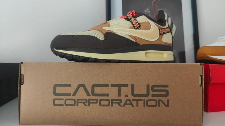 Nike air max 1 Cactus Jack Travis Scott, Kleding | Heren, Schoenen, Nieuw, Sneakers of Gympen, Overige kleuren, Ophalen of Verzenden
