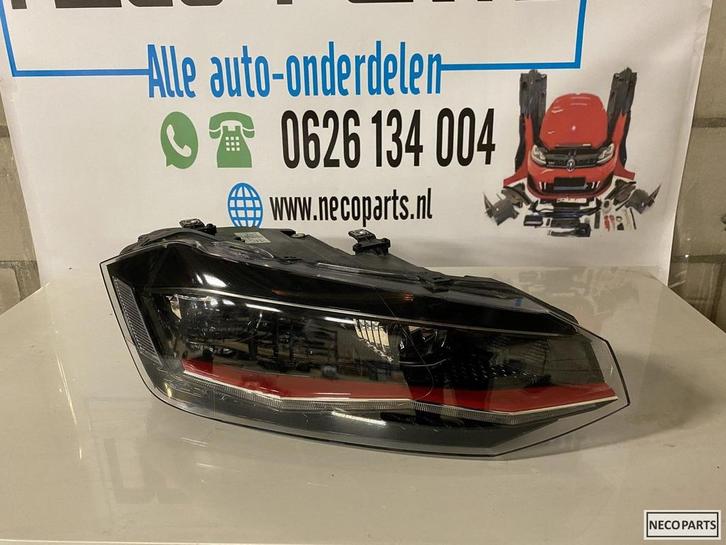 VW POLO 2G GTI LED KOPLAMP RECHTS 2G1941036G ORIGINEEL, Auto-onderdelen, Verlichting
