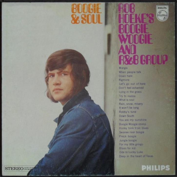 Rob Hoeke or Rob Hoeke's Boogie Woogie – Boogie & Soul, Cd's en Dvd's, Vinyl | Jazz en Blues, Gebruikt, Jazz, 1960 tot 1980, 12 inch