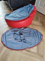 Doomoo baby zitzak grijs/blauw, Ophalen, Zo goed als nieuw, Blauw