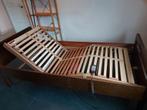 Senioren bed 90x190 Swissflex lattenbodem, 90 cm, Eenpersoons, Modern, Hout