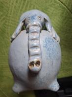 Olifant Bloempot / Plantenpot, Huis en Inrichting, Gebruikt, Schaal, Verzenden, Rond