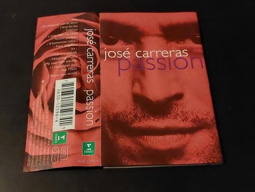 JOSE CARRERAS - PASSION (CASSETTEBANDJE), Cd's en Dvd's, Cassettebandjes, Zo goed als nieuw, Origineel, Klassiek, 1 bandje, Ophalen of Verzenden