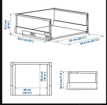IKEA Maximera lade 60x60 - Nieuw in doos! - afbeelding 3