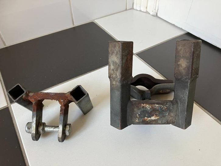 Bevestiging geleidebus fietsendrager trekhaak -Twinny Load, Auto diversen, Fietsendragers, Zo goed als nieuw, Fietsendrager-accessoire