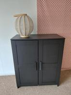 Brimnes zwarte kast dressoir, Ophalen, Gebruikt, 25 tot 50 cm