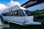 Hobby PRESTIGE 560 LU (bj 2019), Caravans en Kamperen, Hobby, 7 tot 8 meter, Bedrijf, Kachel