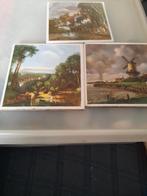 3 mooie tegeltjes, Ophalen