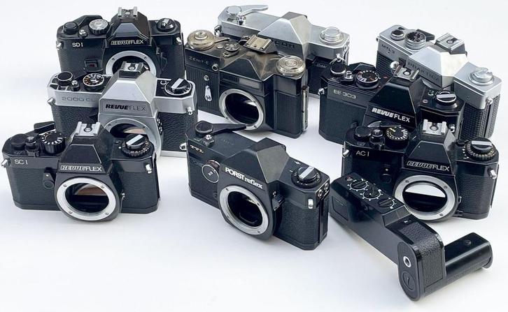 Camera’s (M42 analoog SRL) 9,99€ per stuk (lenzen 15€/stuk), Audio, Tv en Foto, Fotocamera's Analoog, Compact, Overige Merken