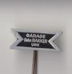 Urk Garage Bakker speldje, Verzamelen, Speldjes, Pins en Buttons, Gebruikt, Niet vindbaar, Niet vindbaar, Speldje of Pin