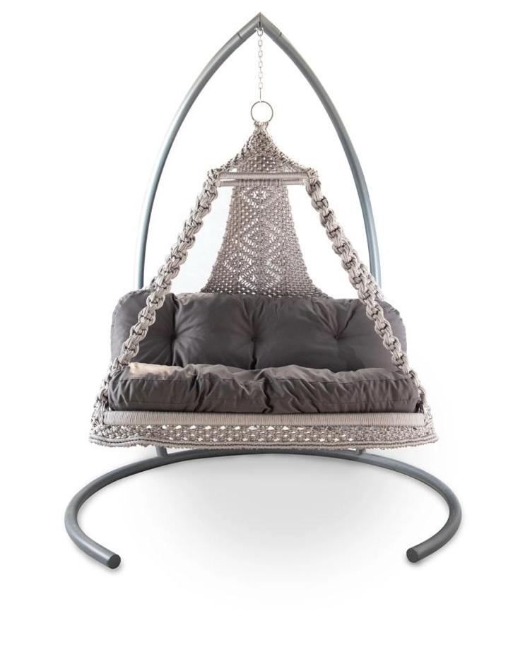 Hangstoel Se Bendi Tweezits MAGAZIJN LEEGVERKOOP, Tuin en Terras, Tuinmeubel-accessoires, Nieuw, Ophalen