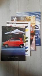 brochure Hyundai Atos Spirit  2001, Ophalen of Verzenden, Nieuw, Overige merken