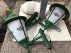 2x Heineken Lantaarn / Buitenlamp, Ophalen, Gebruikt, Heineken