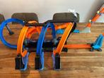 Hot Wheels Spiraal Crash Baanset met gemotoriseerde boosters, Ophalen of Verzenden, Hot Wheels, Elektrisch, Racebaan