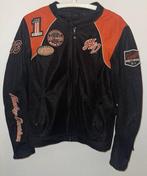 Zgan Harley Davidson  jas Maat L, Ophalen of Verzenden, Zo goed als nieuw, Zwart