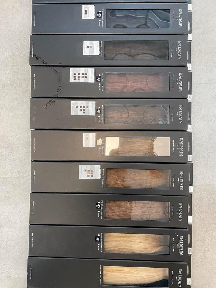 Balmain hairweave matten 13 stuks nieuw, Sieraden, Tassen en Uiterlijk, Uiterlijk | Haarverzorging, Nieuw, Ophalen