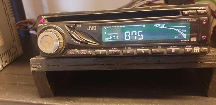 Jvc autoradio zonder usb en bleuthooth aux, Auto diversen, Autoradio's, Zo goed als nieuw, Ophalen of Verzenden