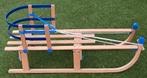 Houten Slee opvouwbaar (110 cm ) in nieuwstaat, Kinderen en Baby's, Ophalen, Rugleuning, Zo goed als nieuw, Hout
